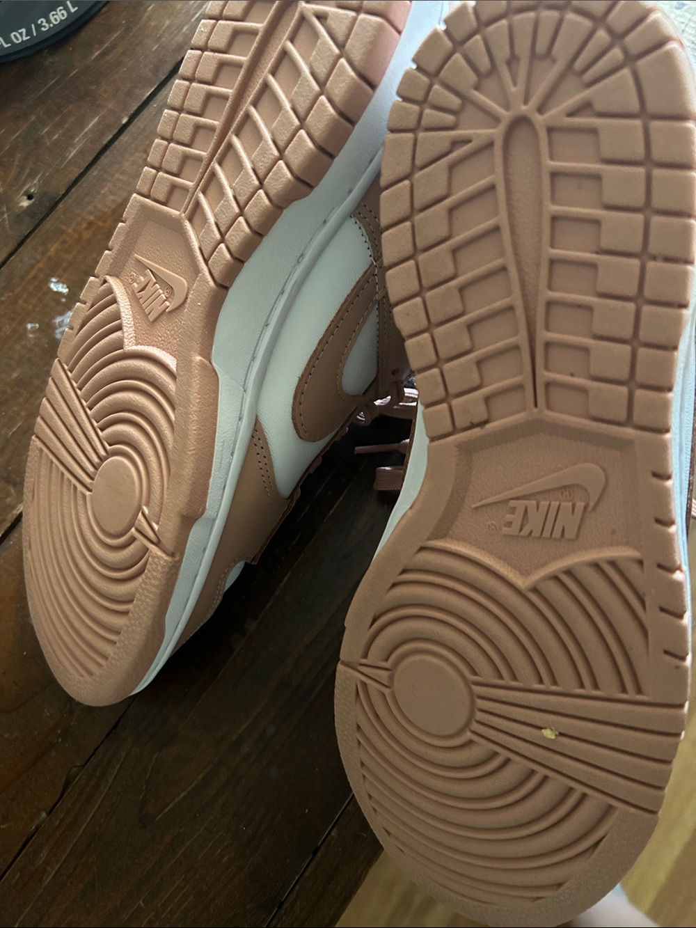 Nike Women’s Low-Top Sneakers - White & Dusty Pink - Picture 3 of 7